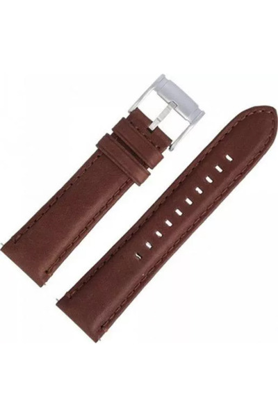 Fossil Curea ceas FS4735 Piele 22 mm Maro