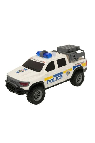 JS Toys Παιχνίδι αστυνομικό αγροτικό Jstoys JS211C λευκό