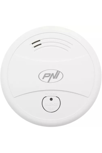 PNI Senzor de fum A024 cu Wi-Fi control din aplicatia Tuya Smart alimentare b...