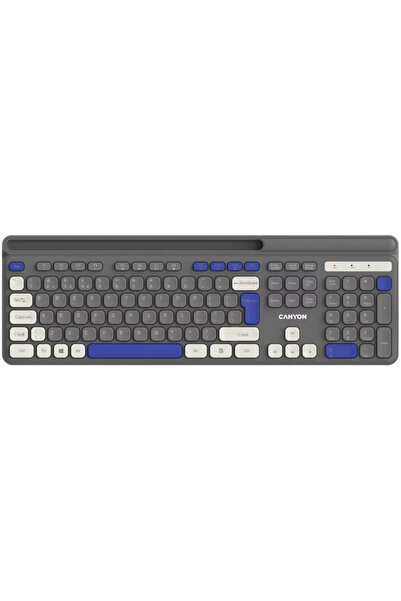 CANYON Tastatură HKB-W03 Wireless Gri