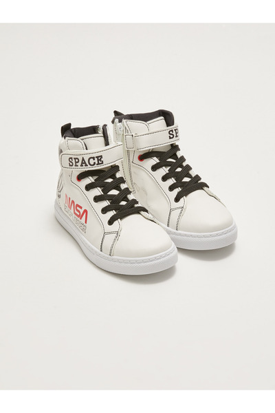 LC Waikiki Nasa Licensed Velcro Ankle Boys Sports Shoes