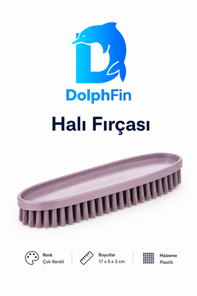 DolphFin Carpet Brush Multi-Colored