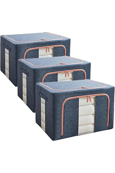 GENERAL 3 Pack Large Capacity Clothes Storage Bags,Stackable Storage Organize...