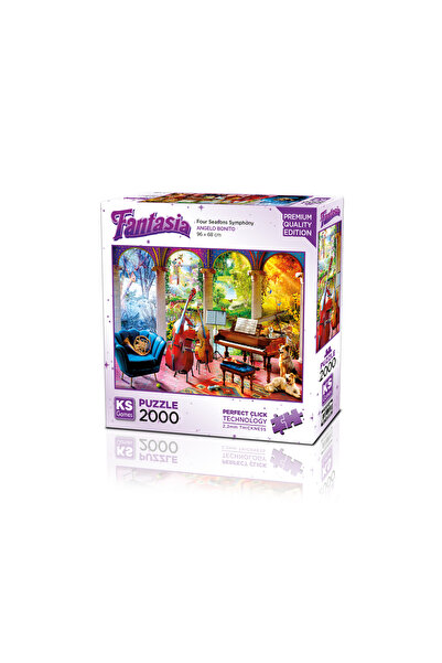 Ks Games Four Seasons Symphony 2000 Parça Puzzle