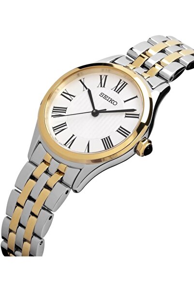 Seiko SUR612P1 Women's Analogue Watch with Stainless Steel Strap