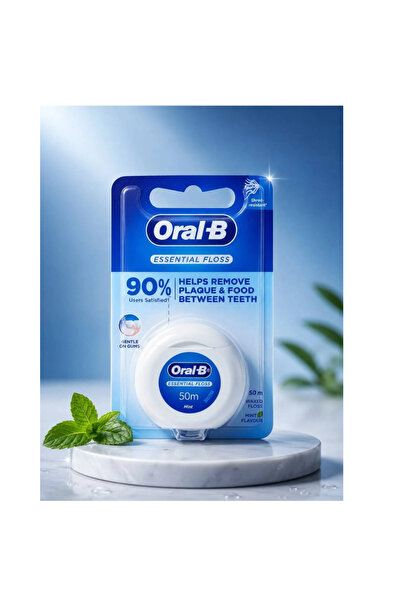 Oral-B Essential Floss Mint Waxed 50m