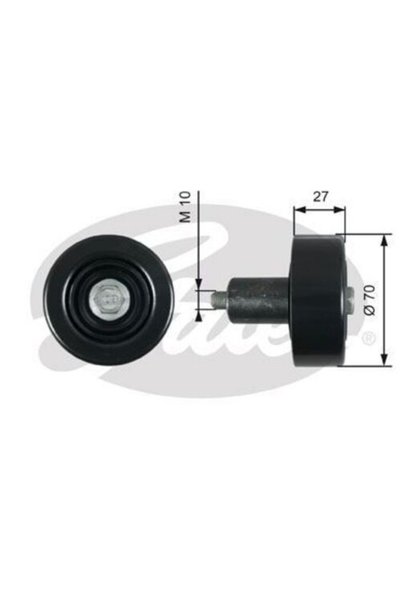 GATES T39277 Alternatör Gergi Rulmanı Hyundai Ix35 2.0crdı 10 Santa Fe II 2.2crdı 09 2.0crdı 11