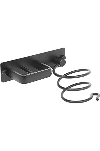 TERRIFI Hair Dryer Holder Wall Mount Organizer for Hair Styling Tools and Str...