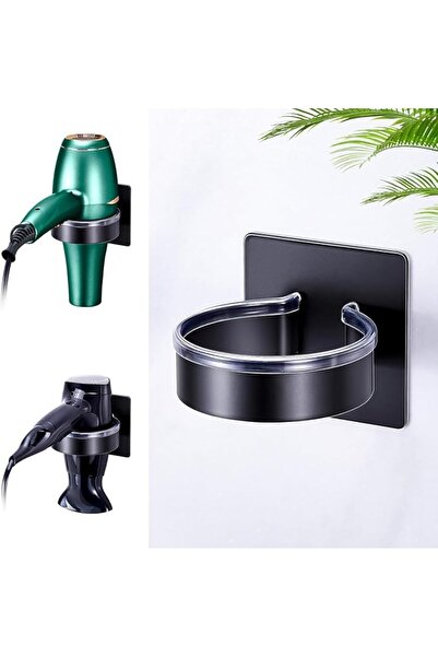 KASTWAVE Hair Dryer Holder, Wall Mounted Stainless Steel Blow Dryer Organizer...