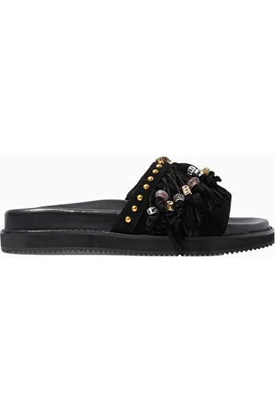 Kurt Geiger Kensington Fringe Sandals Suede Sandals