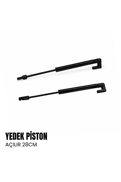 SHUIVAN Pistonlu Karavan Camı İçin 28cm Açılır Cam Pistonu - İkili Set
