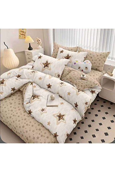 Casa de Vis Double bed linen set, satin cotton, 220 x 230 cm, 4 pieces, A50-738,