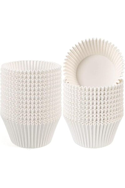 Yelajoy 300-Count Jumbo Cupcake Liners, White Greaseproof Muffin Baking Cups,...