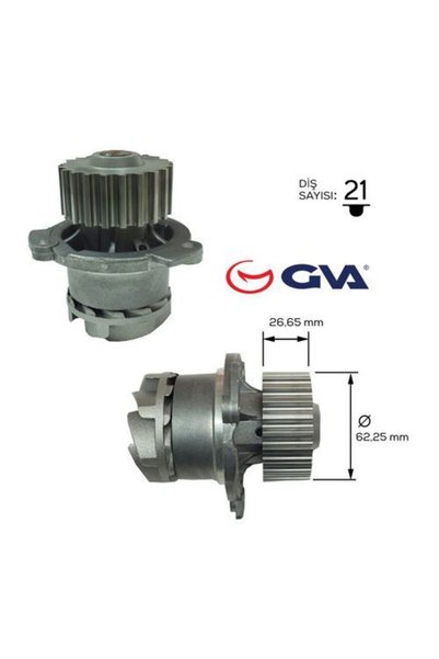 GVA 5251040 Devirdaim Lada Samara 88 99 Ba 2108 Vega 1.5 1.5 16v 16 95 12 1081307010
