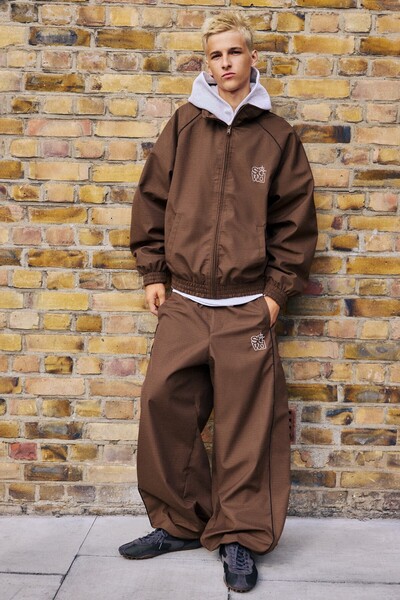 Pull & Bear STWD kareli jogger pantolon