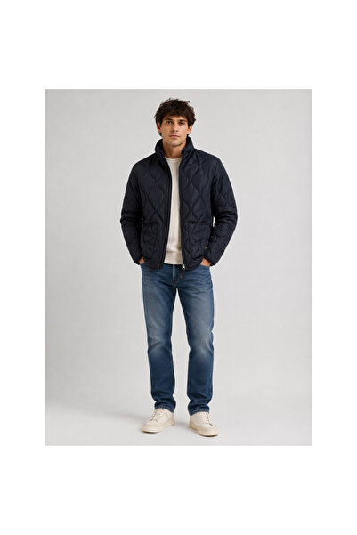 Jack & Jones Clyde Men's Navy Blue Coat (12302326-Dn)