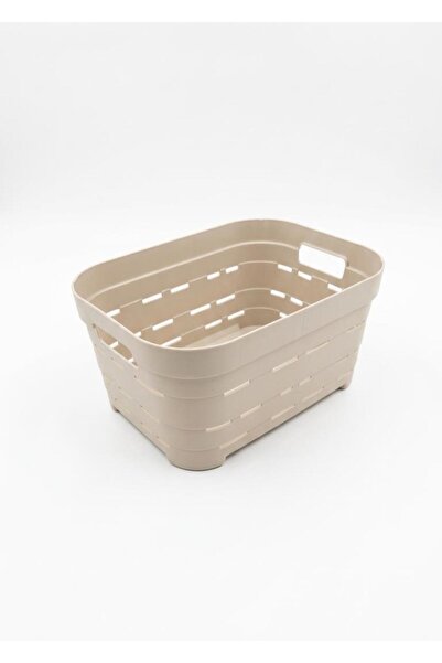 proalet Plastik Düzenleyici Sepet, Tutamaklı Çok Amaçlı Banyo ve Mutfak Organize Sepeti, Buzdolabı ve Dolap İçi Saklama Kutusu, BPA Free (3.8 Litre)