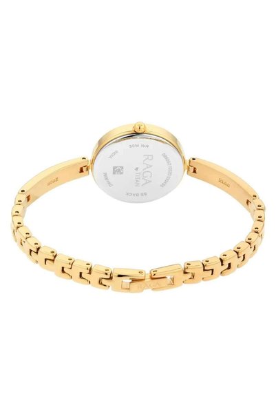 Titan Raga Viva Golden Dial Analog Watch for Women