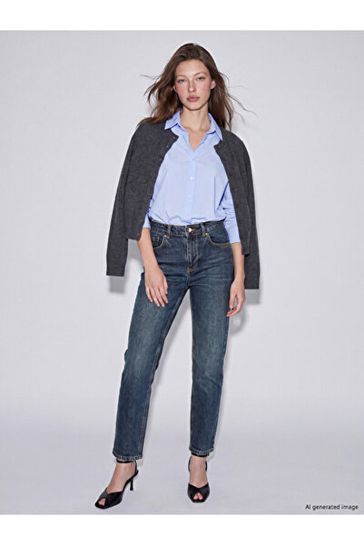 LC Waikiki Quality Pieces from Çelebi Store Petite Narrow Fit Women's Jean Pants