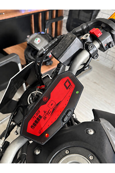 Mavera Stickers Yamaha MT-07 Ekran Koruyucu Renkli Film Sticker Etiket