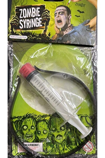 Generic Zombie Syringe Halloween Party Headband Costume Accessory
