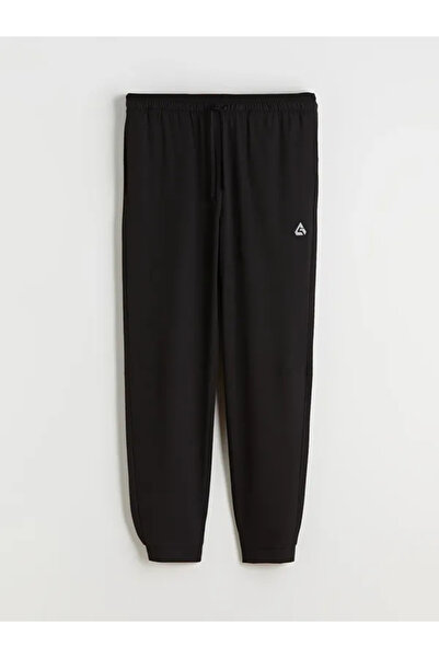 LC Waikiki Siyah Regular Fit Erkek Jogger Eşofman Altı