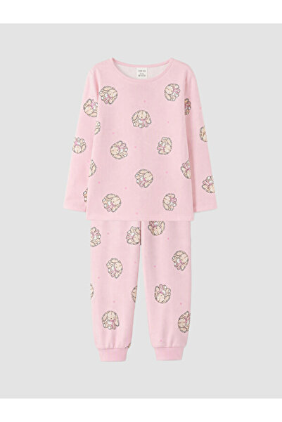 LC Waikiki Sparkling Choices Girls' Long Sleeve Pajama Set from Shining Store
