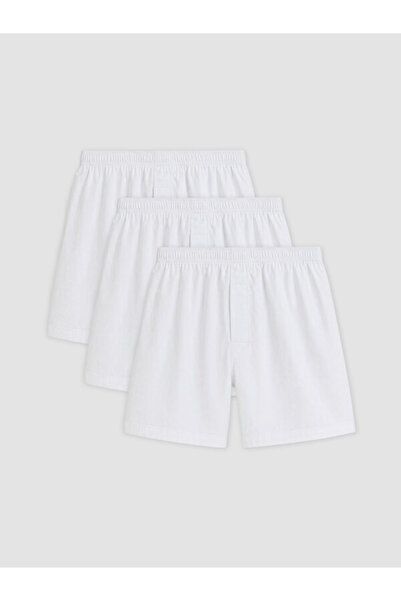 LC Waikiki Quality Parts from Çelebi Store Relax Fit Cotton Men's Boxer 3 Pack