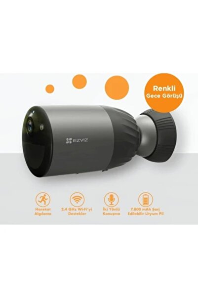 EZVIZ CS-BC1C 4mp Bataryalı Wifi Dış Ortam Bullet Ip Kamera