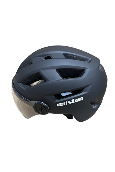 Asistan Cască de bicicletă Ks-28 Gri Mat M