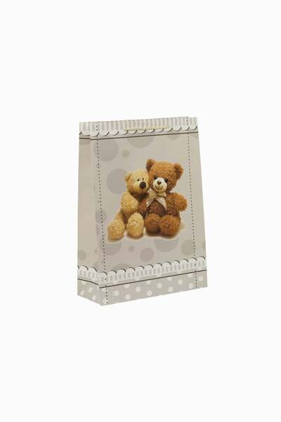 Meidi Packing Meidi Pungi cadou carton 32x44x12 cm Crem - Set 20 buc