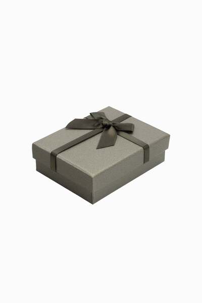 Meidi Packing Meidi Jewelry Box Normal Paper, 7x9x3 cm - Brown - Set of 24 pcs