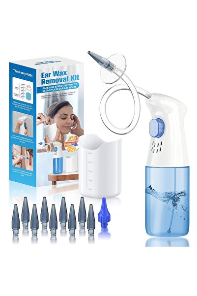 Arabest Manual Ear Wax Removal Kit,Irrigation System with Catch Basin and 10 ...