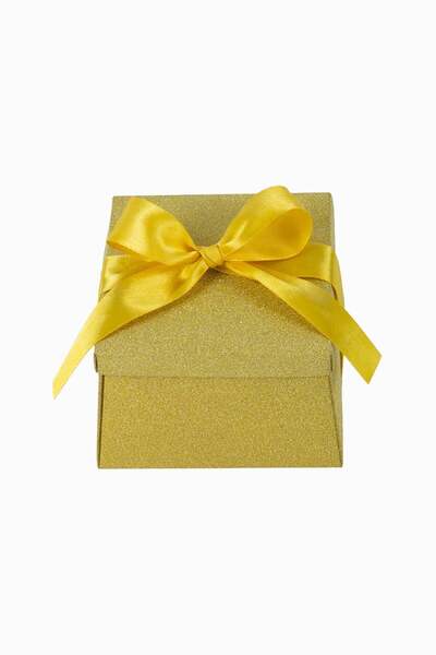 Meidi Packing Meidi Folded Conical Gift Box, 13x12x7 cm - Gilded - Set of 20 pcs