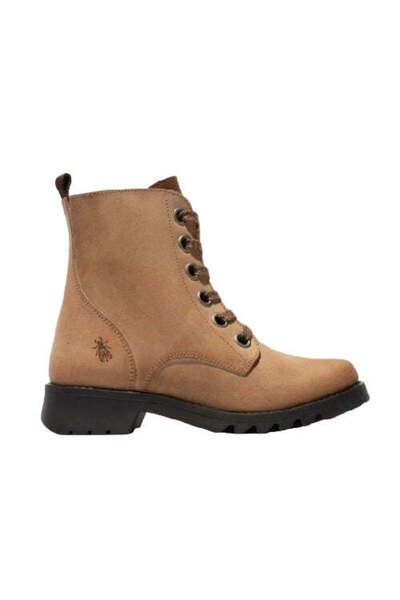Fly London Comfort Roog P145186000 Σκούρο Μπεζ Μποτάκι