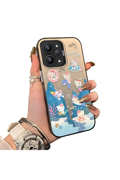 CHICASELUX حافظة هاتف Redmi 12 4G/5G متوافقة مع Sea Submarine World مطبوعة بر...