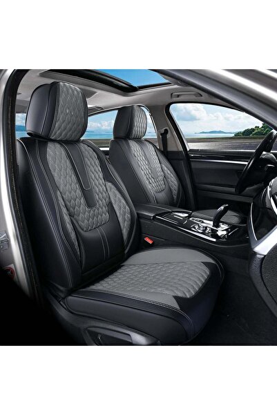 Elindor Set of 2 Elindor® Car Seat Covers, Nappa Leather, Renault, BMW, Ford,...