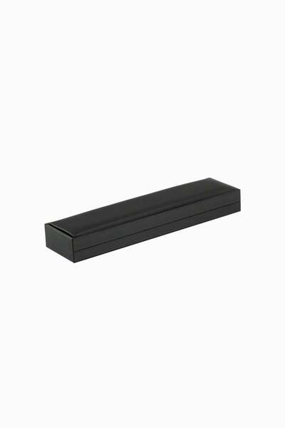Meidi Packing Meidi Jewelry Box Bracelet Range Leather, 22.5x5.5x2.5 cm - Bla...