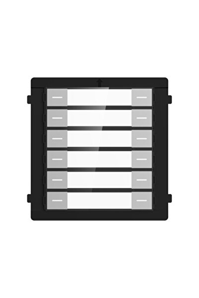 Hikvision Modul de extensie videinterfon cu 12 butoane de apelare DS-KD- K12;...