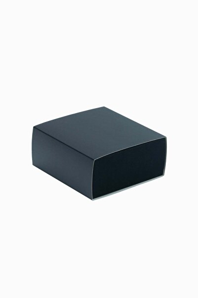 Meidi Packing Meidi Cutie cadou Gama Sertar Pliat, 13x13.5x6 cm - Negru / Bro...