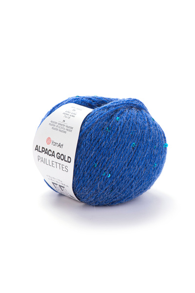 Yarnart Alpaca Gold Paillettes 20% Alpaca Sequined Hand Knitting Yarn 50 Gr 1...