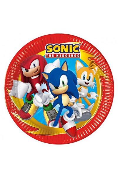 Flippy Set 8 farfurii de petrecere 23 cm Sonic