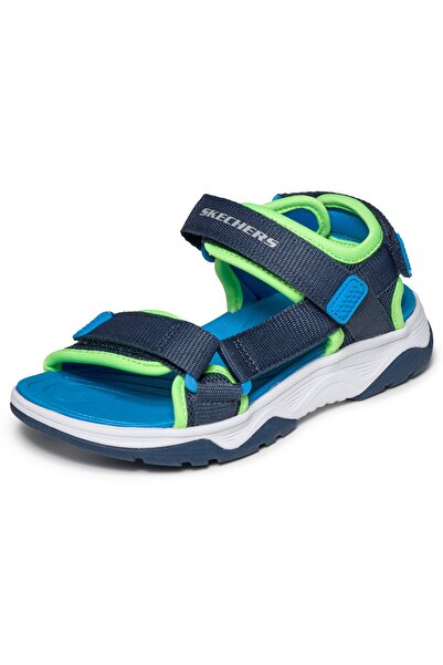 SKECHERS Sandale copii baieti TREAD SEEKER 407013L-NAVY/BLU-32