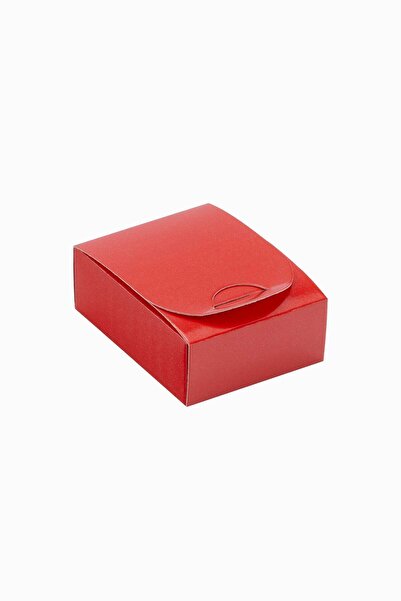 Meidi Packing Meidi Cutie cadou Gama Kd Pliat, 6x8x3 cm - Rosu - Set 60 buc