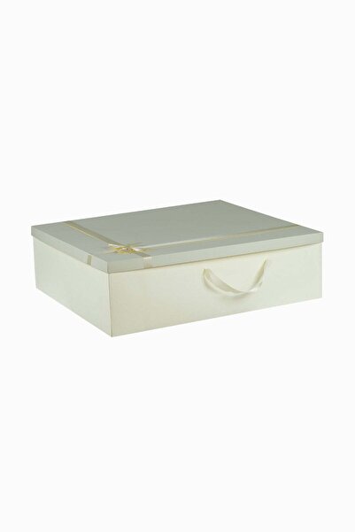 Meidi Packing Meidi Cutie cadou Palarii Pliat, 70x60x20 cm - Crem Inchis / Cr...