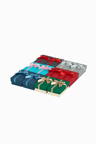 Meidi Packing Meidi Jewelry Box Normal Paper, 5x8x3 cm Multicolor - Set of 24...