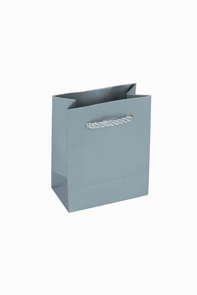 Meidi Packing Meidi Pungi cadou carton 9x11x5 cm Argintiu - Set 48 buc