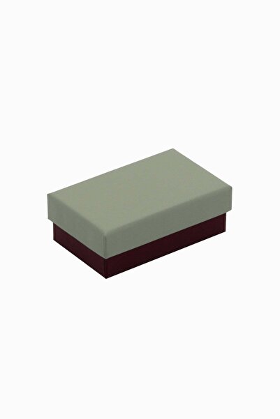Meidi Packing Meidi Jewelry box Lg L.G, 5x8x3 cm - Grey / Burgundy - Set of 2...
