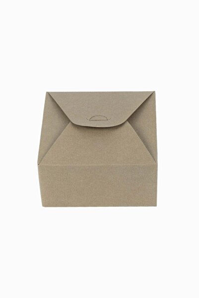 Meidi Packing Meidi Folded Gift Box Cake Box No. 4, 14.5x14.5x9 cm - Dark Cre...