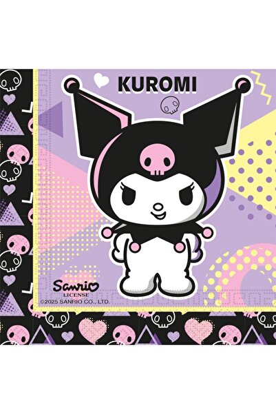 Flippy Set 20 servetele party Kuromi, 33x33cm